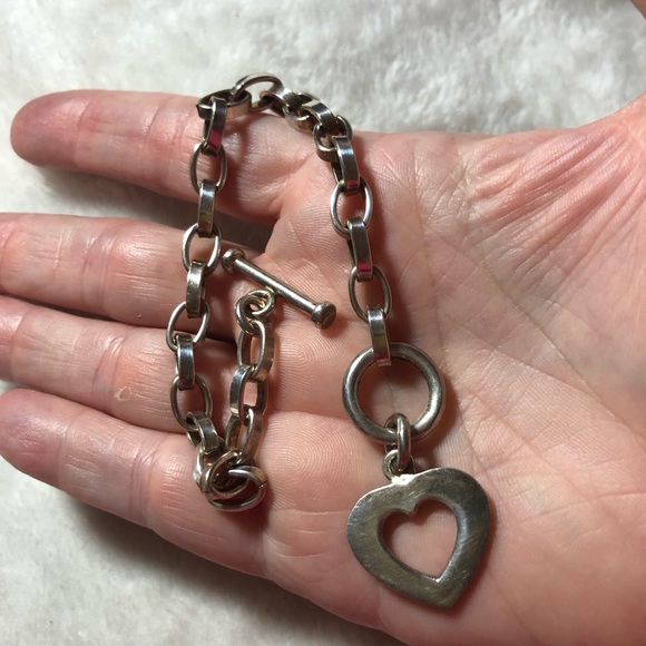 Silpada Straight From Our Heart toggle sterling silver bracelet 925 - Picture 8 of 8